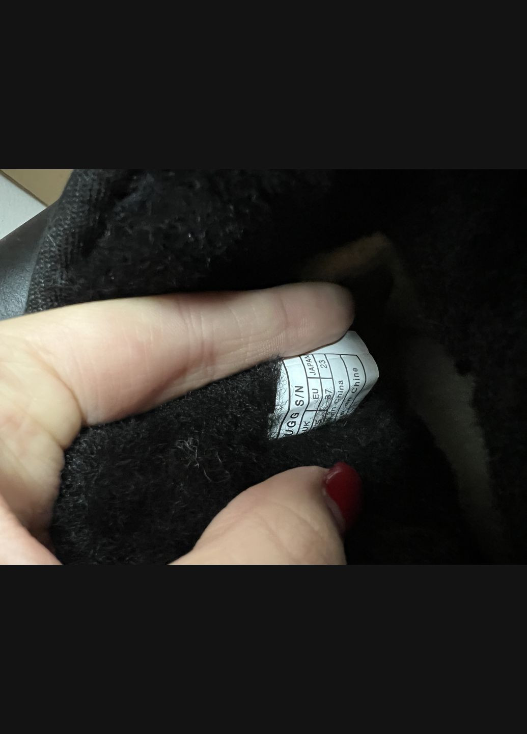 Угги женские мини черные кожаные mini leather No Brand (329688097)