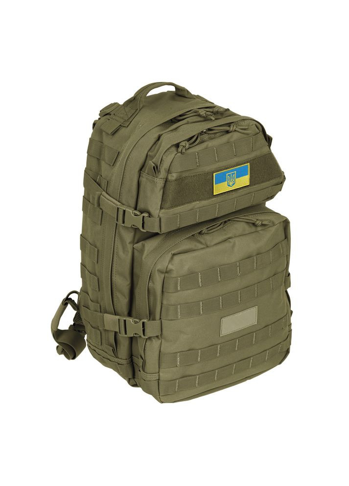 Шеврон на липучке Флаг Украины с Трезубцем, вышитый патч 5х8,2 см IDEIA (275870477)