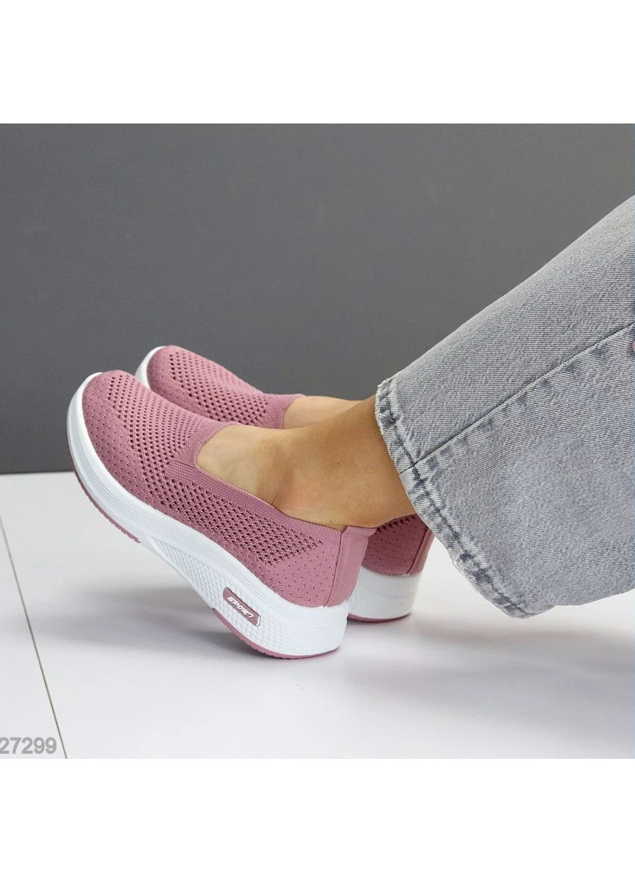 Рожеві мокасини No Brand (394396354)