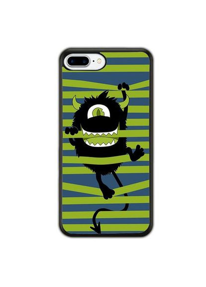 Чохол для Apple Iphone 8 Plus Монстр Чорний No Brand (302217611)