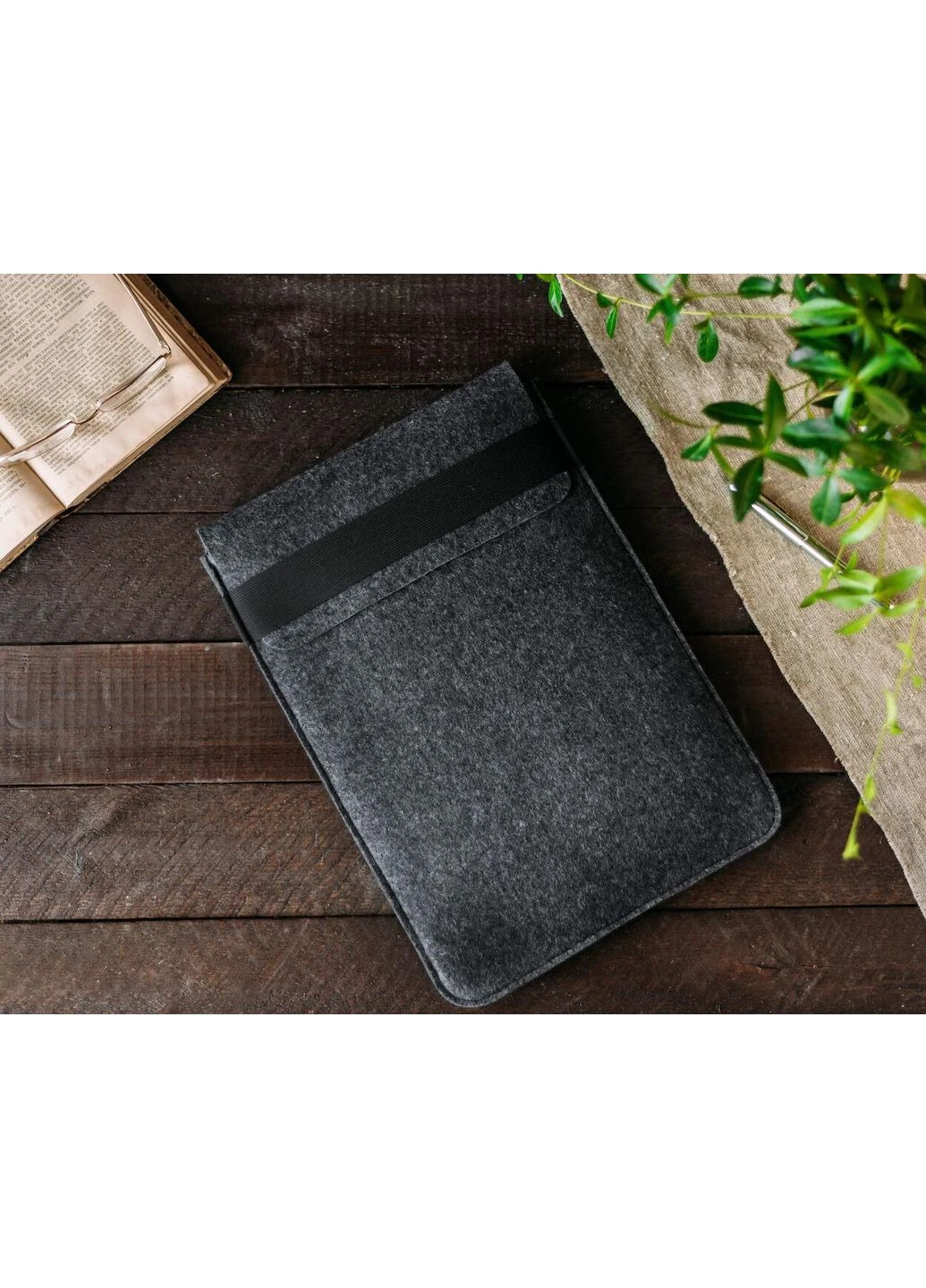 Чехол для ноутбука для Macbook Pro 15, Конверт, На резинке (GM71-15) Gmakin (390054023)