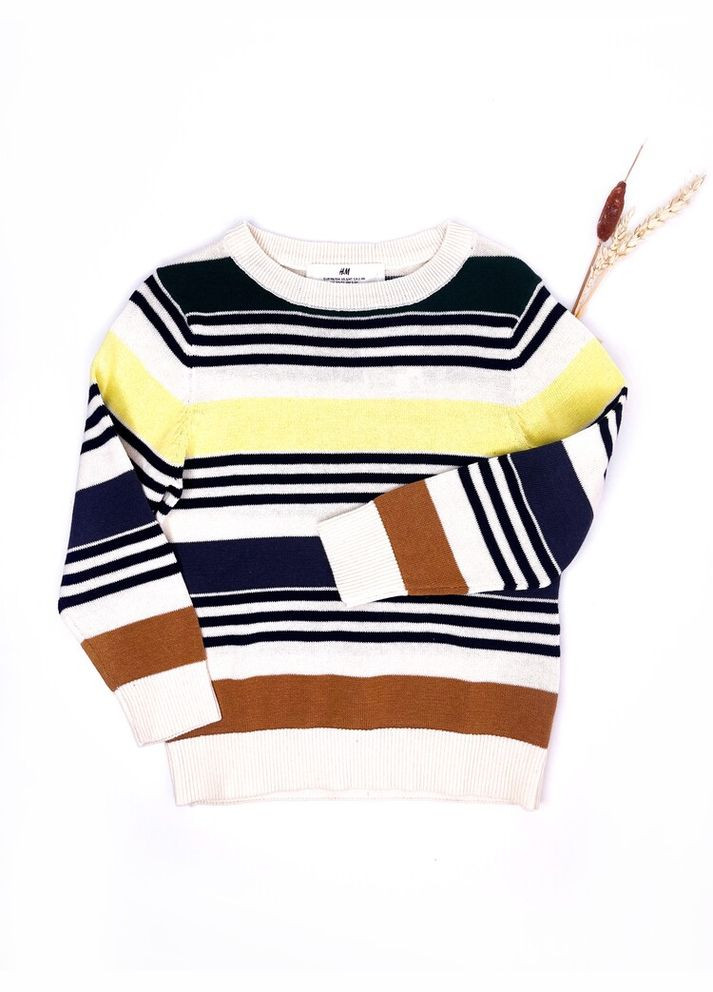 Кофта светр 104 см бежевий артикул Л745 H&M (316055731)