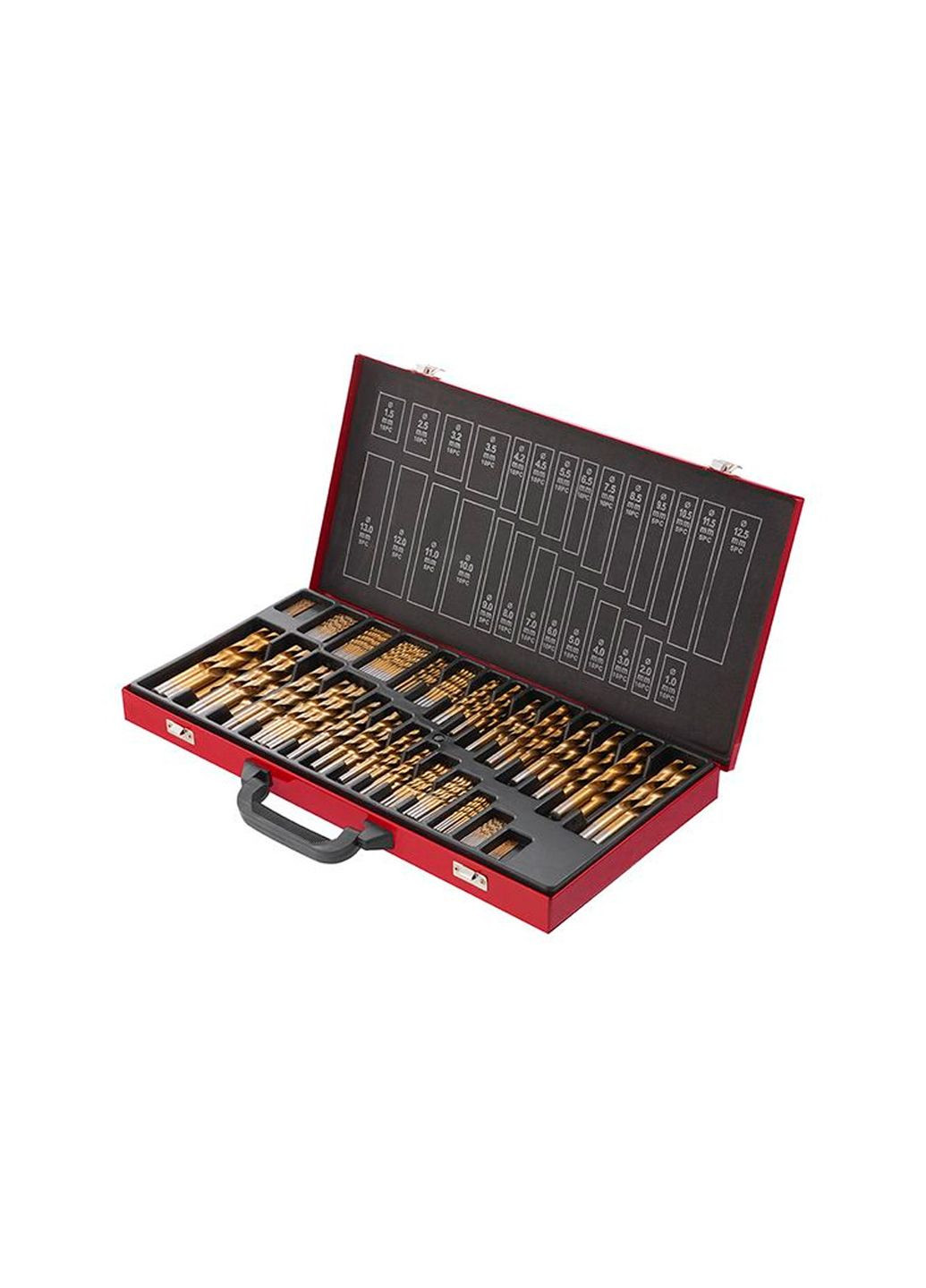 Набір свердел для металу 230 шт. (1-13 мм) Intertool (366217927)