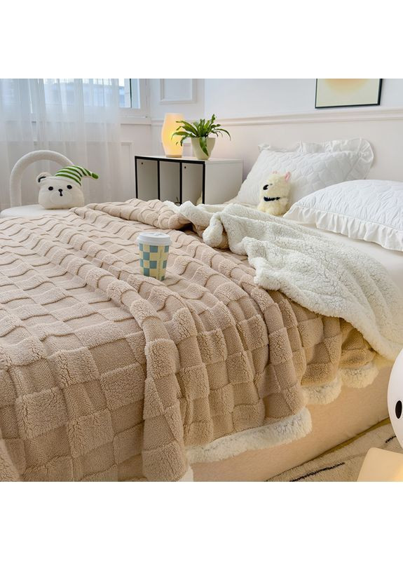 Покрывало Cuddly 180х200 см Beige (id_1753) No Brand (369668708)