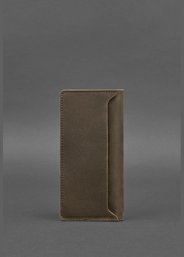 Шкіряне портмоне-купюрник 11.0 темно-коричневе (A-026761) BlankNote (328444659)