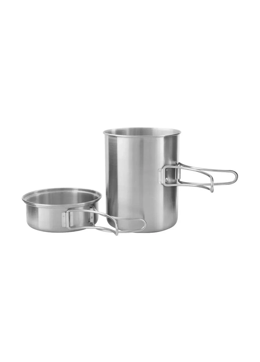 Набір посуду Pot Set For Gas Cartridge 450+Burner, Silver Tatonka (347236664)