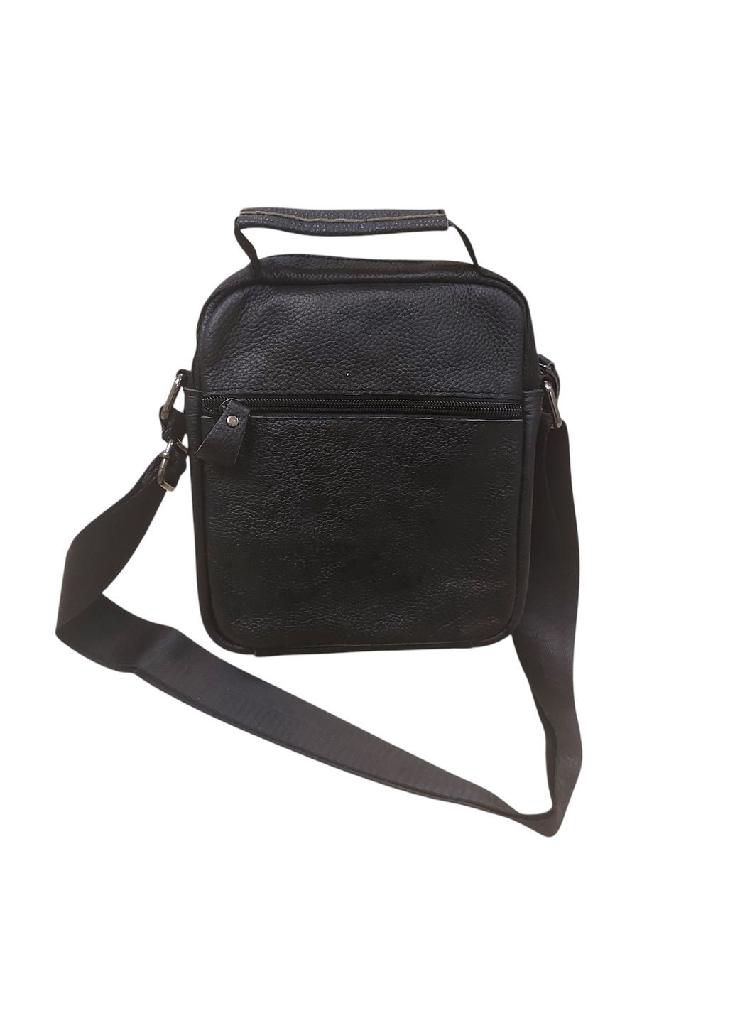 ЧОЛОВІЧА ШКІРЯНА СУМКА N1811 -КРОСБОДИ PREMIUM: Компактний дизайн, Чорний колір, Зручна організація Kaiza 1811 (322858954)