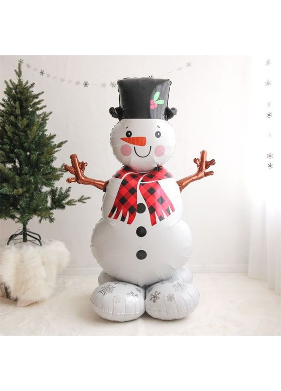 Надувная статуя Снеговик для дома и улицы, 70 см x 110 см No Brand (369037607)