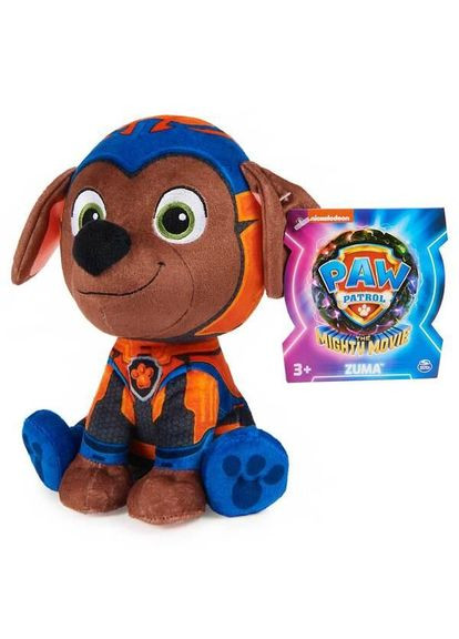 Мягкая игрушка Щенок Зума из фильма Щенячий патруль в кино 2, плюшевый герой для детей Paw Patrol (321967484)