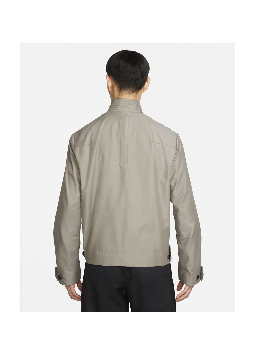 Сіра куртка чоловіча esc lightweight jacket grey Nike