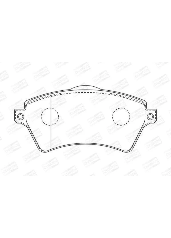 Колодки тормозные дисковые передние Nissan Navara (15-)/ Land Rover Freelander I (573102CH) Champion (362091760)
