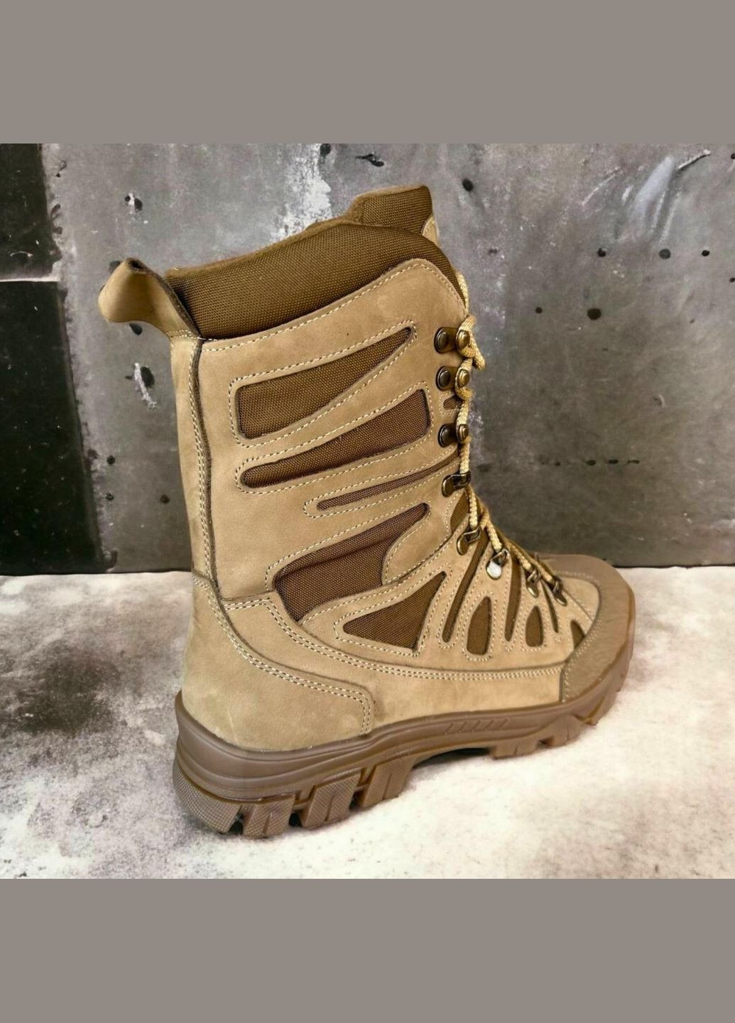 Женские Тактические Зимние Берцы. 36-49р Койот. Специальная трекинговая подошва! DSZF-2119 No Brand (301137885)
