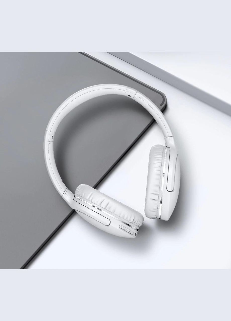 Наушники беспроводные накладные с микрофоном Encok D02 PRO White NGTD010302 Baseus (368698402)