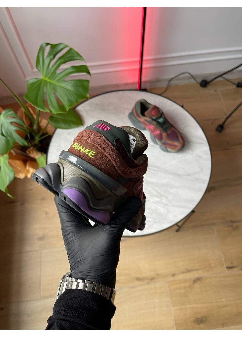 Коричневі Осінні кросівки чоловічі і жіночі new balance 9060 brown | нью беланс 9060 коричневі No Brand