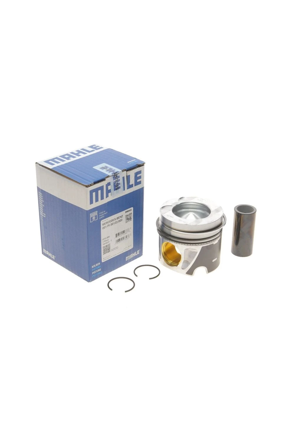 Поршень с кольцами MB 83,00 OM651 Конусный шатун (выр-во Mahle) No Brand (339651872)