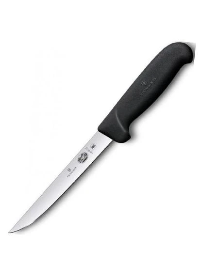 Кухонний ніж Fibrox Boning лезо 12см вузьке з чорн. ручкою Victorinox (386505780)