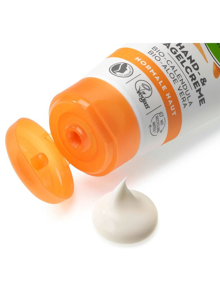 Крем для рук Naturkosmetik з органічною календулою та алое вера 75 мл Alverde (368293361)