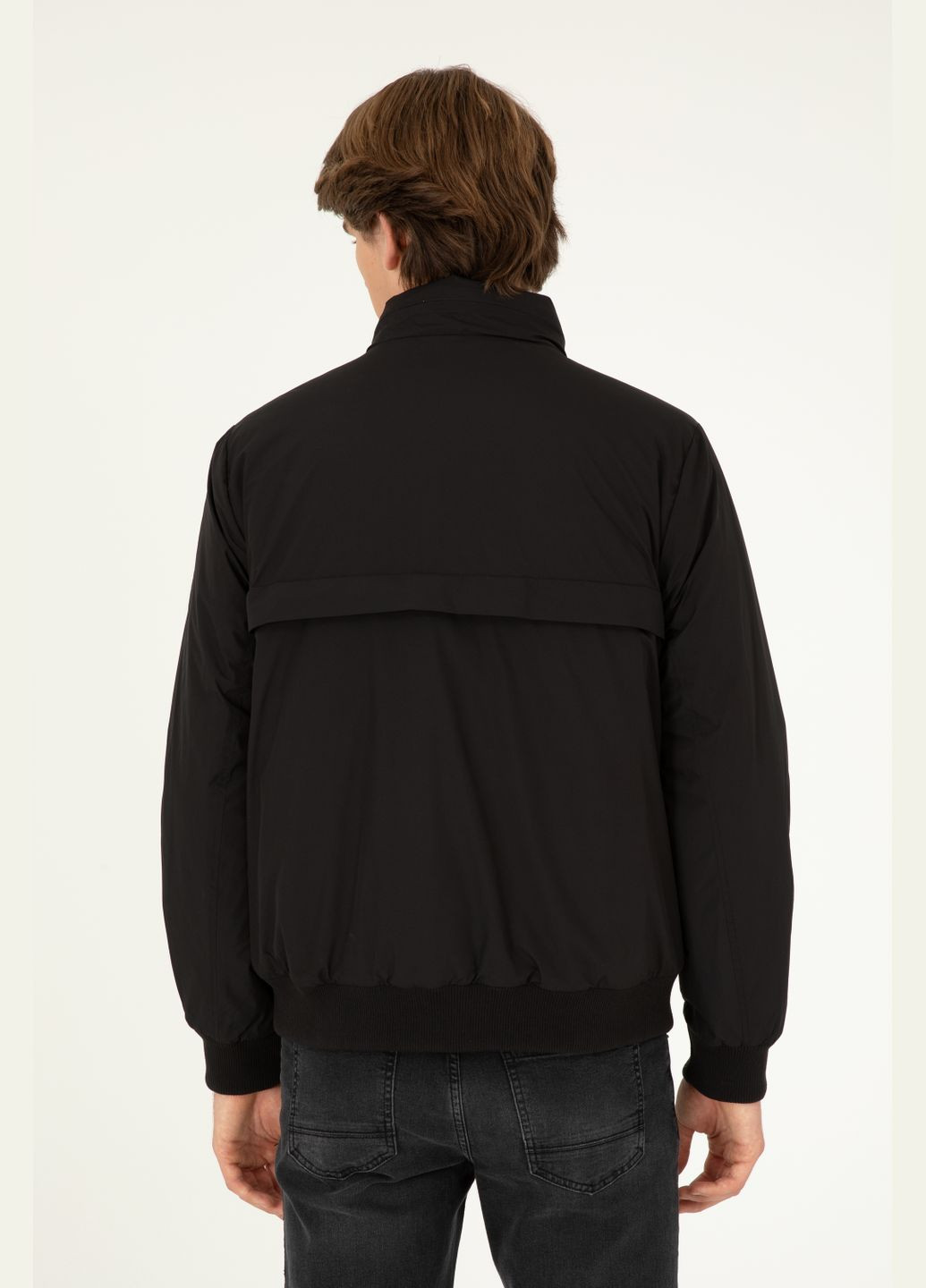 Черная куртка u.s. polo assn. мужская U.S. Polo Assn.