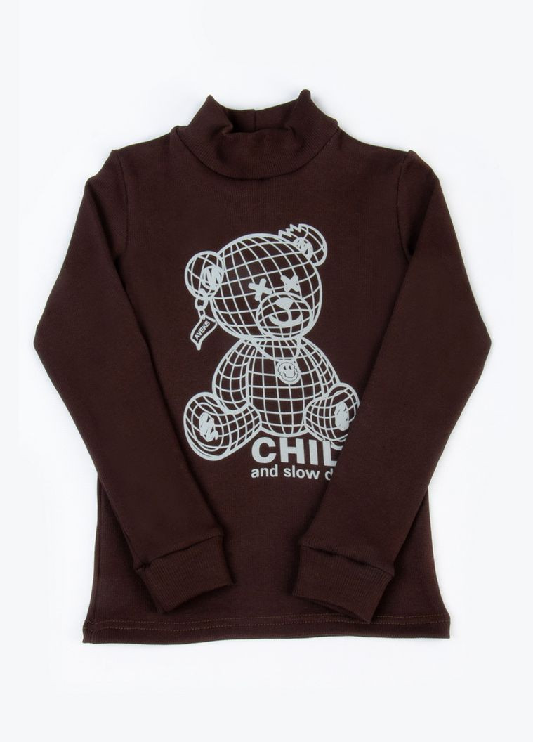 Водолазка для мальчиков 04-2640-18НМ 116 см салатовый дино Авекстекс (331622904)