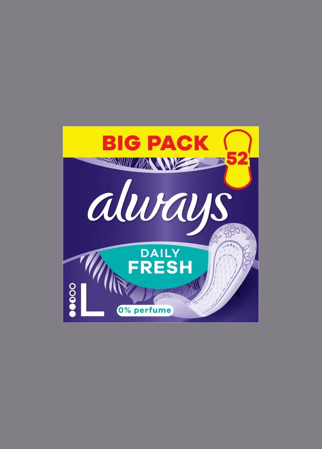 Ежедневные прокладки Daily Fresh Long Без запаха 52 шт. Always 8700216461962 (337709781)