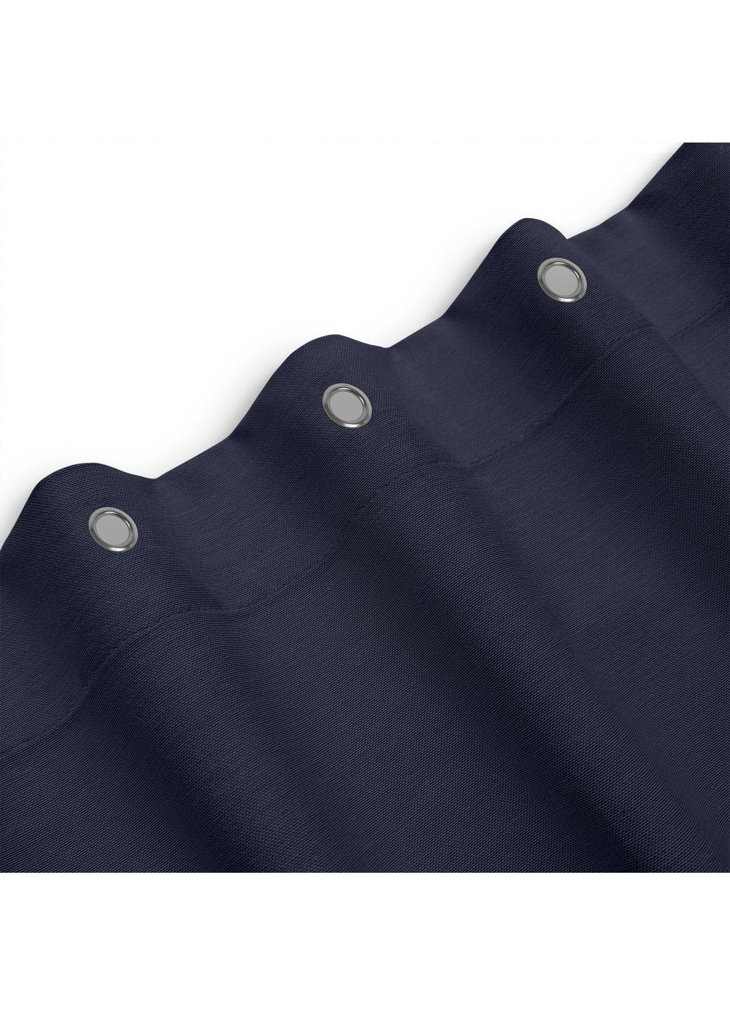 Шторка для душа и ванной DENIM с кольцами 180х200 см Индиго Cosas (372991092)