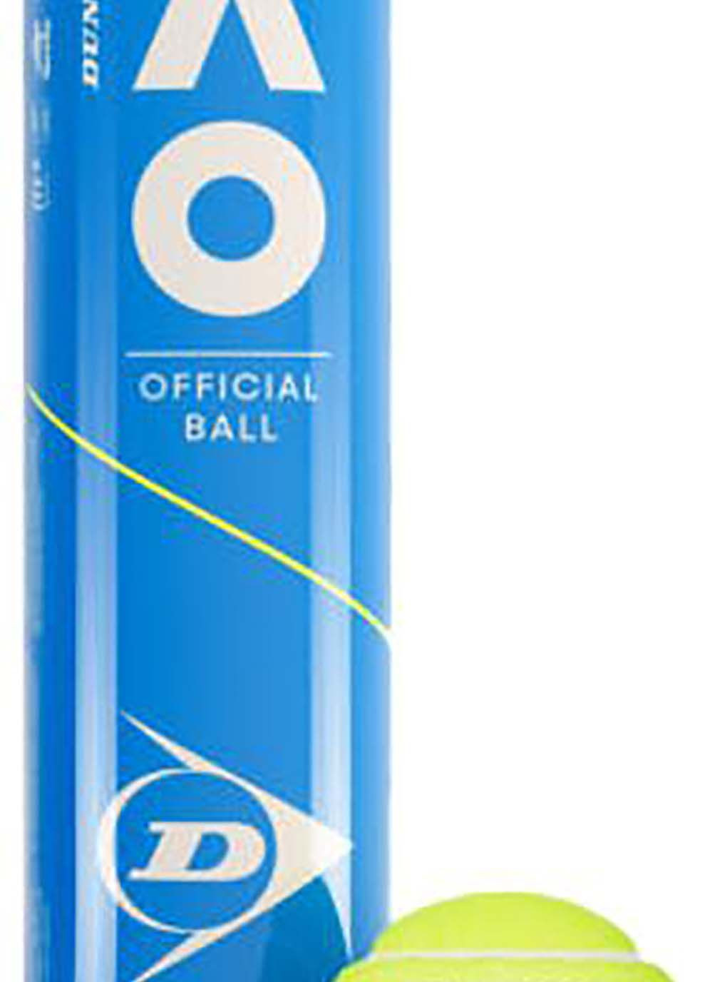 Мячи для тенниса Australian Open 4 ball new Dunlop (367600119)