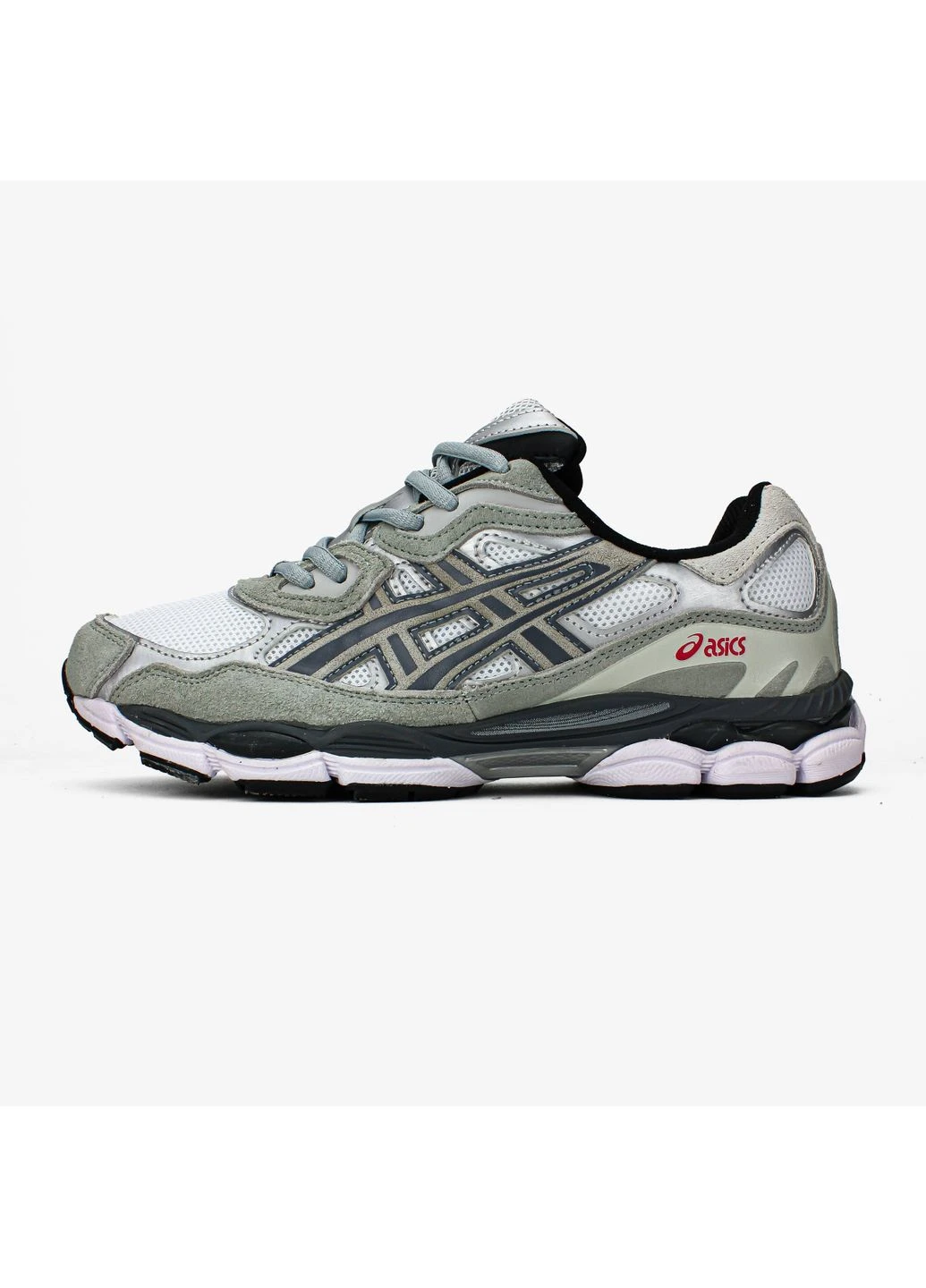 Цветные мужские кроссовки nyc 'white steel grey' No Brand