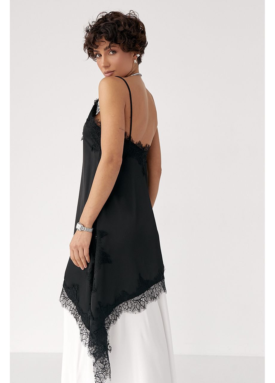 Майка чоловіча з мереживом Lurex — 372255443