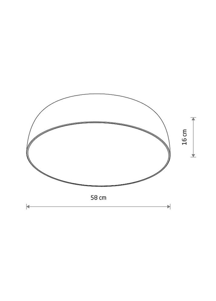Світильник стельовий 8017 Satellite M E27 7x25W IP20 Білий (8017) Nowodvorski (318524616)