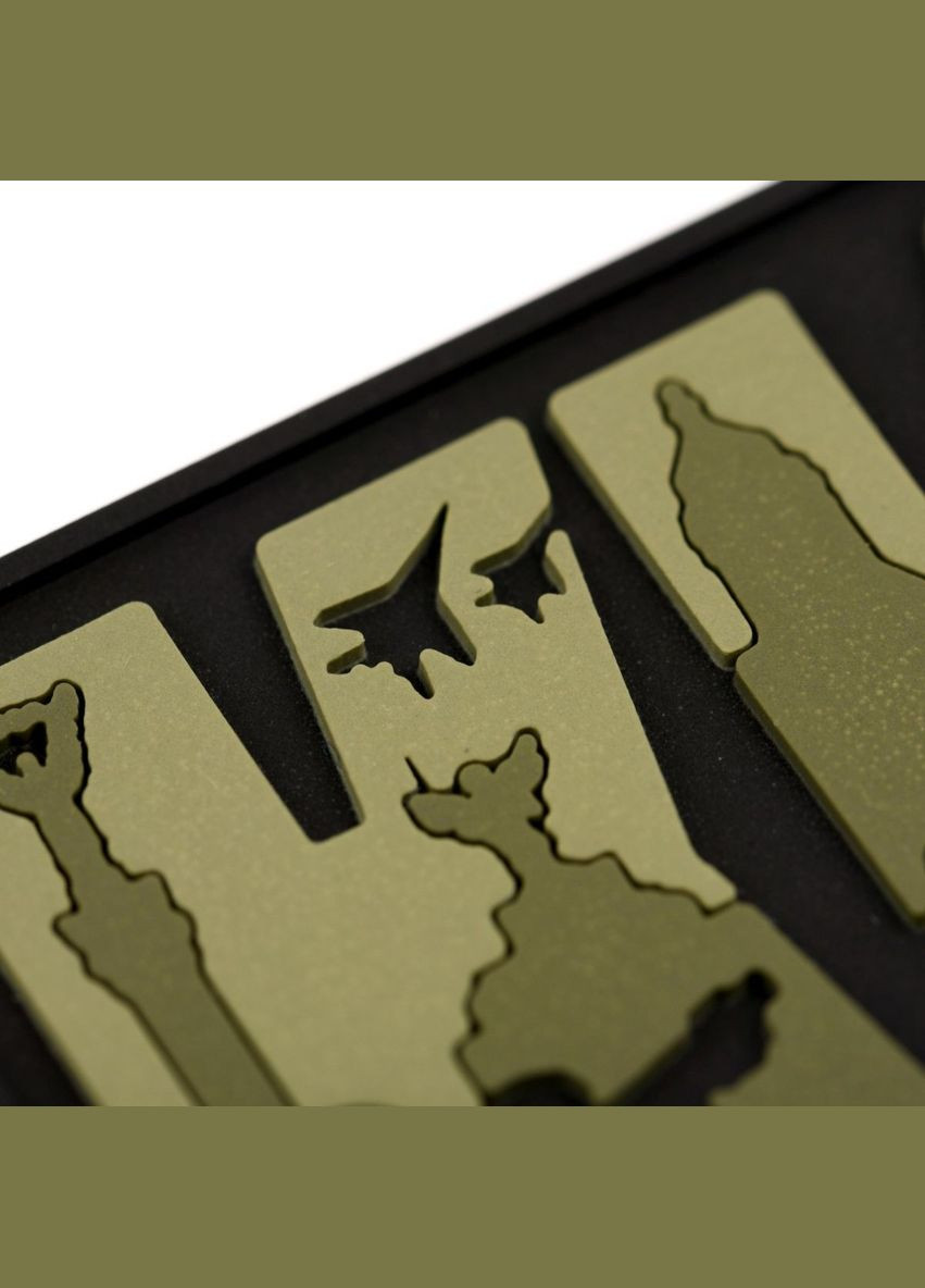 ПВХ патч (шеврон) "Киев" Olive Vik-Tailor (355245567)