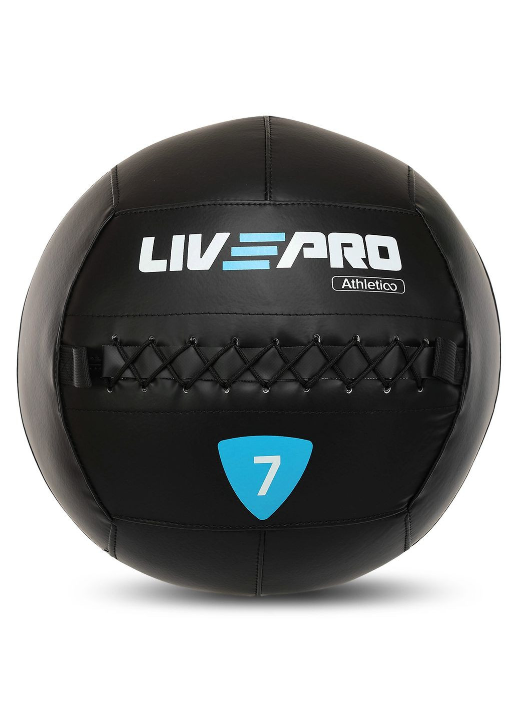 М'яч набивний медичний для кросфіту WALL BALL (вага 7 кг) LP8103-7 LiveUp (367617772)