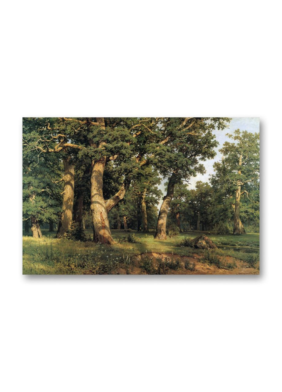 Друк на полотні Дубовий гай Іван Іванович Шишкін 60x90 No Brand (346494258)