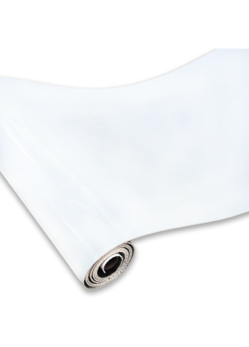 Самоклеющаяся виниловая плитка SW00001284 В рулоне белая глянец 3000х600х2мм Sticker Wall (298284093)