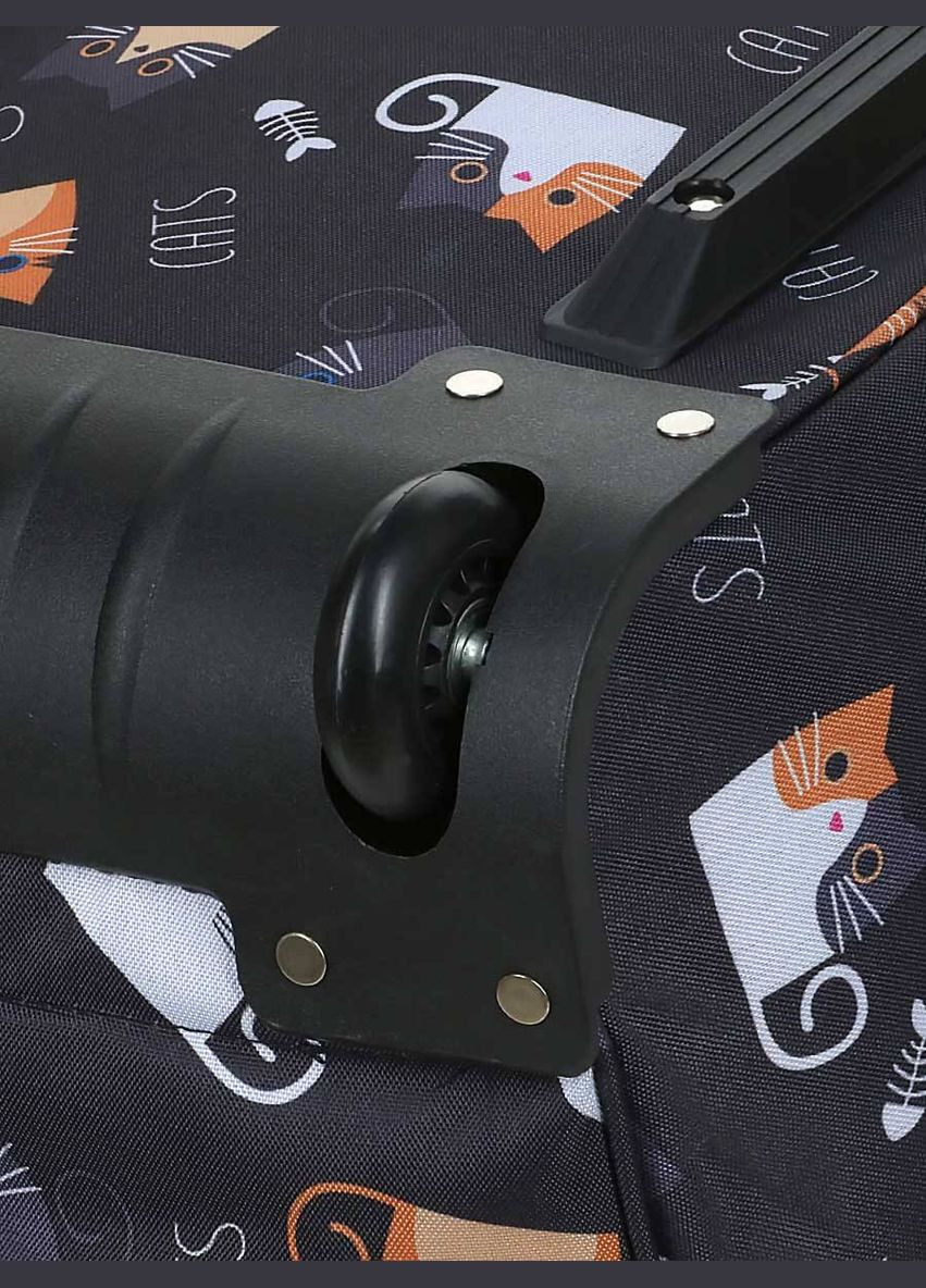 Большая дорожная сумка на колесах L Worldline Airteх 891/cat Разноцветный AIRTEX (298284906)