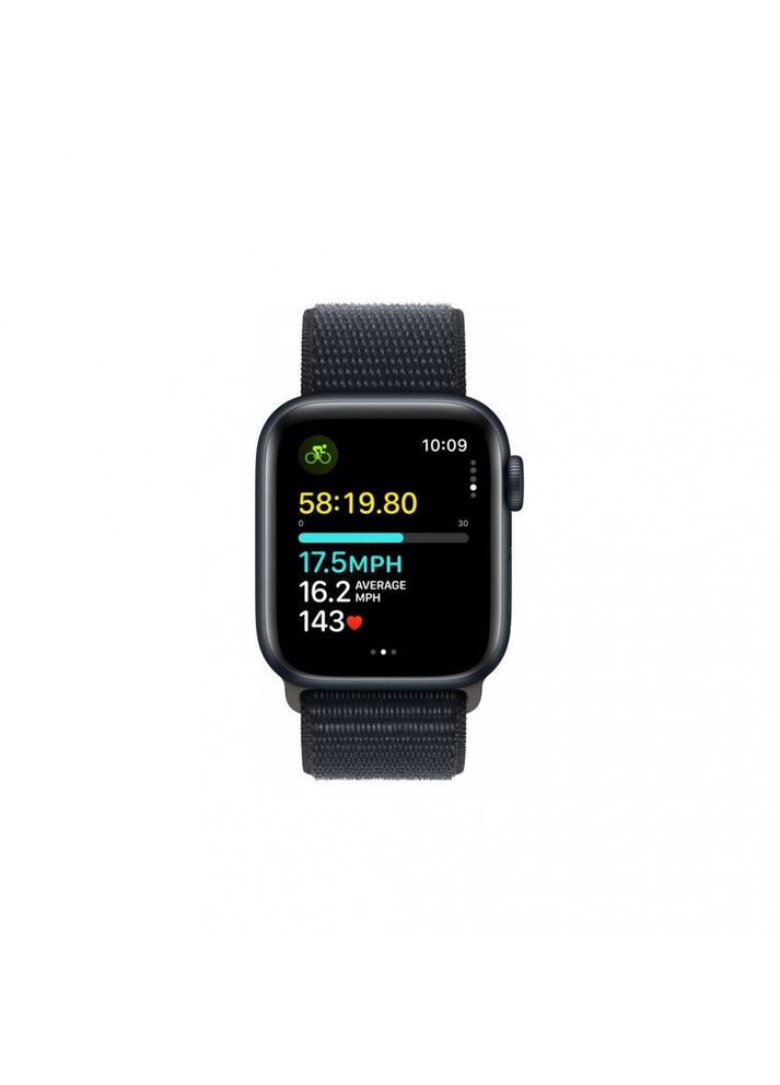 Смарт-годинник GPS 40mm Midnight Aluminium Case with Midnight Sport Loop (MRE03) Apple Watch SE 2 (314976246)
