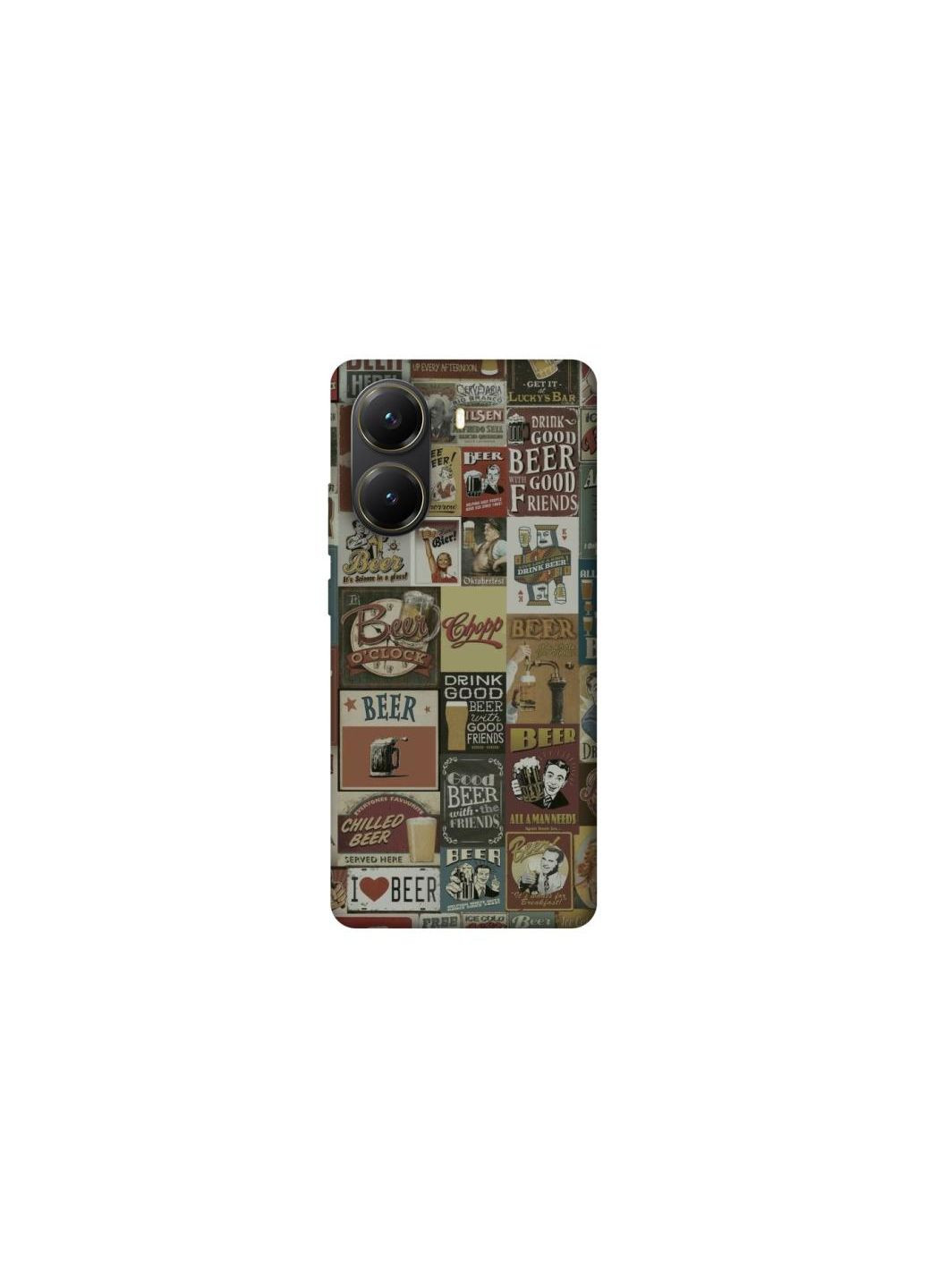 Чехол на Xiaomi Poco X7 Pro Retro collage ver.1 Frontalka (354184148)