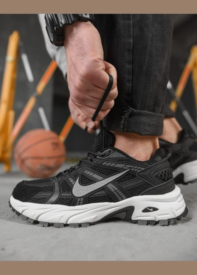 Черные демисезонные стильные мужские кроссовки nike черные Freedom