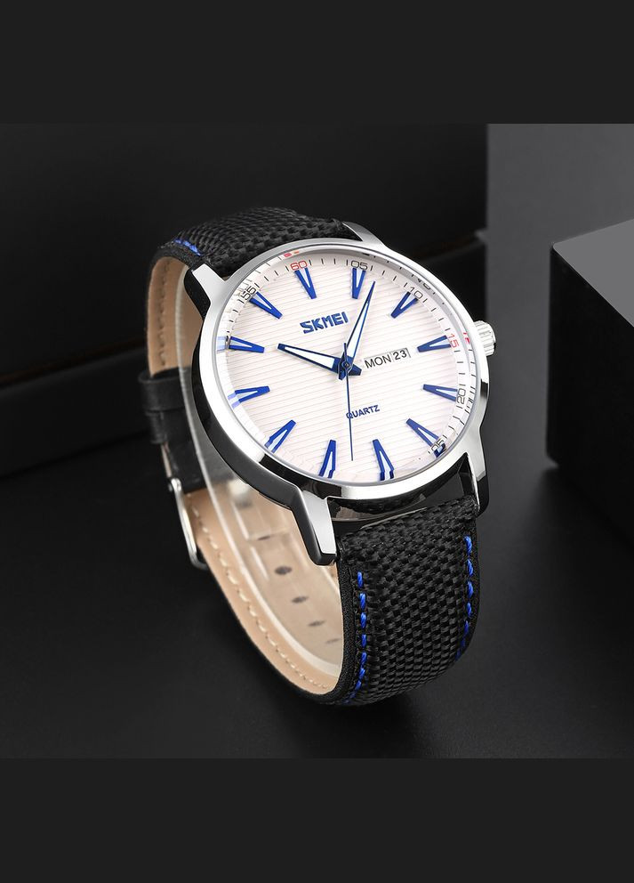 9303SIBU Silver-Blue SALE Skmei (324089690)