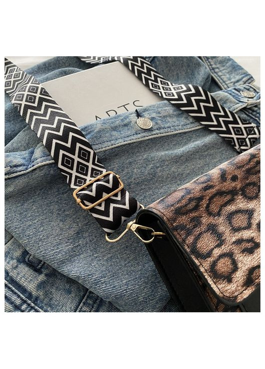 Жіноча сумка 9588 крос-боді леопардова No Brand (344446856)