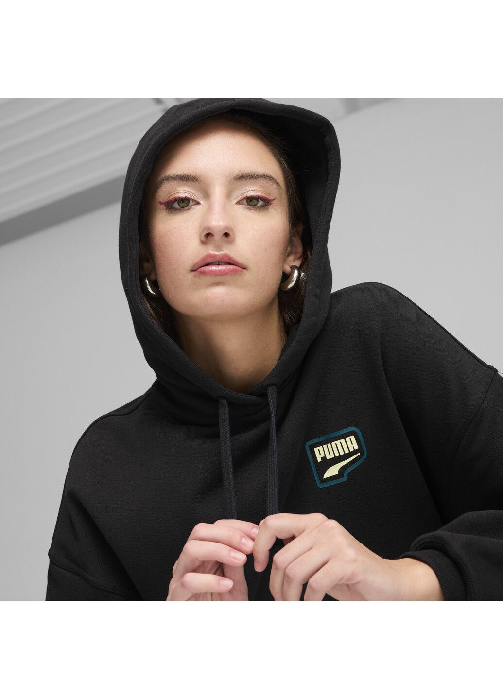 Худі DOWNTOWN Oversized Hoodie Women Puma (304975731)