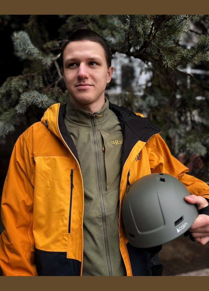 Чоловіча флісова кофта Tecton Jacket, ight Khaki, Rab (348419056)