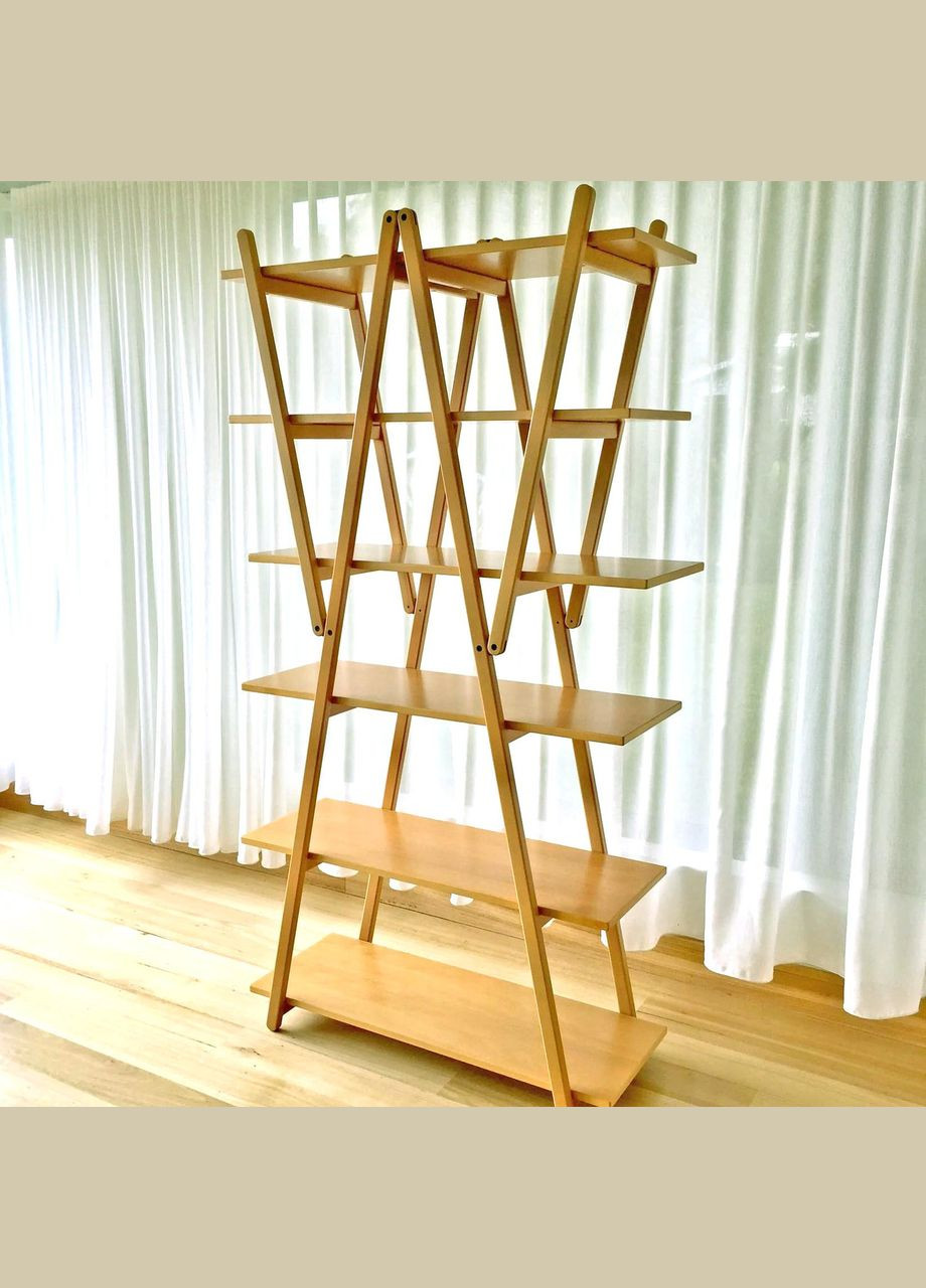 Стелаж кухонний з дерева Болан каррі (СТА-026603) No Brand (327865001)