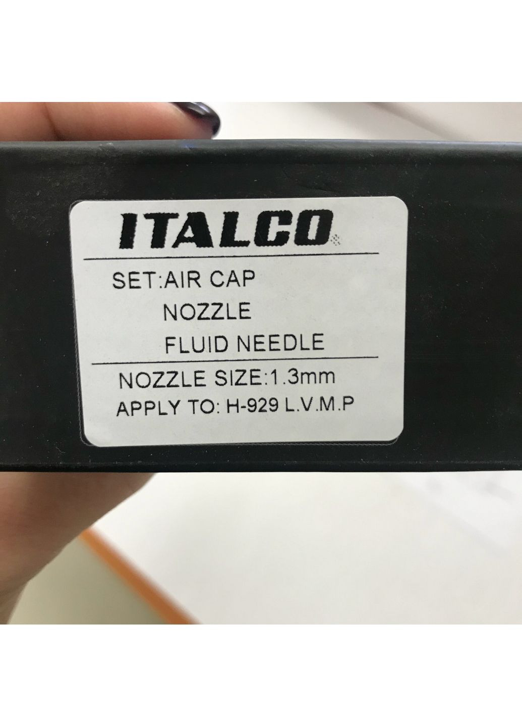 Комплект форсунки сменный для краскопультов H-929 LVMP, диаметр 1,3мм NS-LM ITALCO (289363505)
