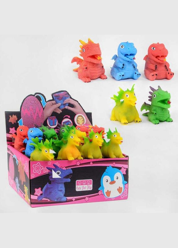 Гра антистрес C 51126 ЦІНА ЗА 12 ШТУК У БЛОКУ, “Динозавр-сюрприз” [Коробка] Metr+ (314482460)