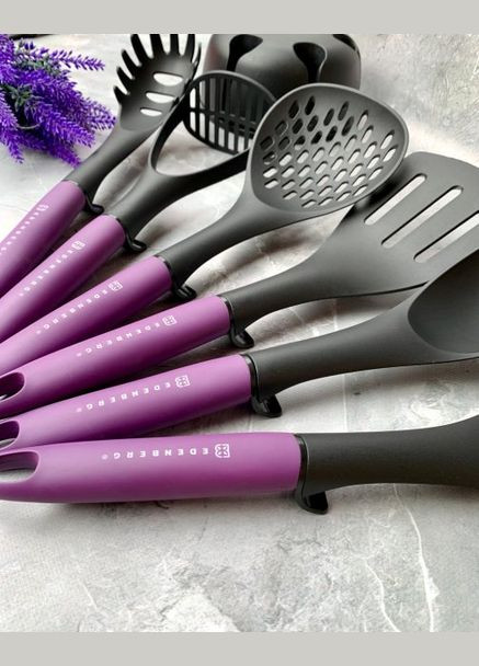Набор кухонных принадлежностей EB-3607-Violet 7 предметов Edenberg (364105106)