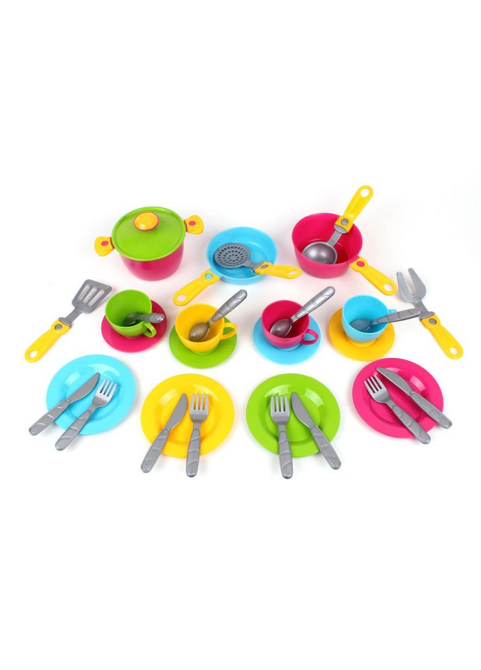 Дитячий набір "Кухонний набір №5" 3282TXK з підставкою для сушіння No Brand (365640141)