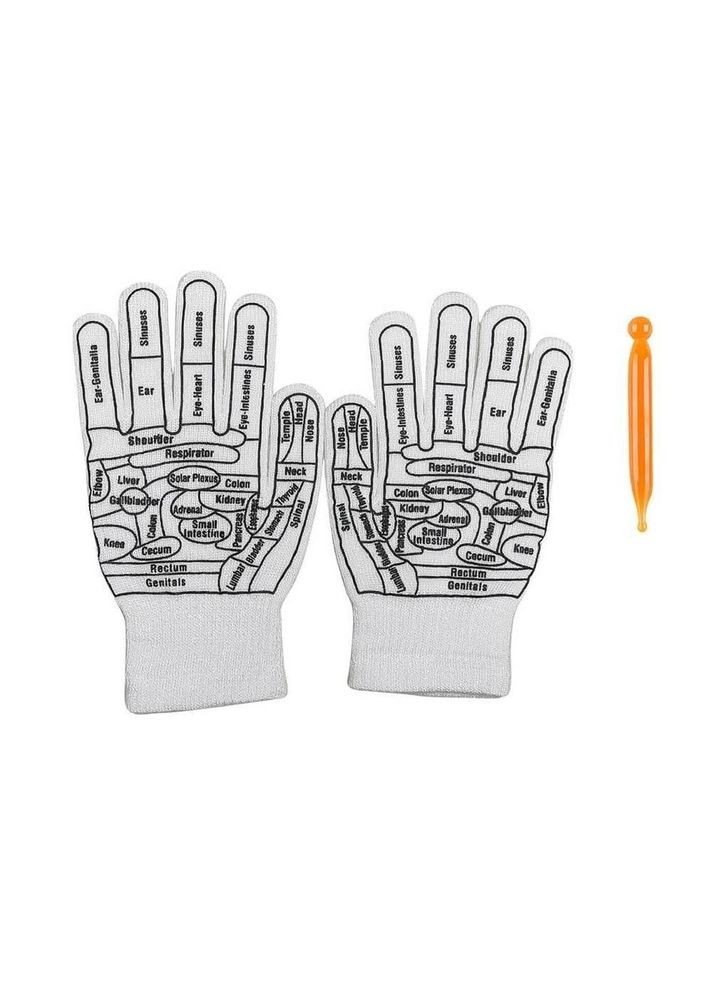 Комплект рукавички та інструмент для акупунктурного масажу (IY0030_3) No Brand (370718936)