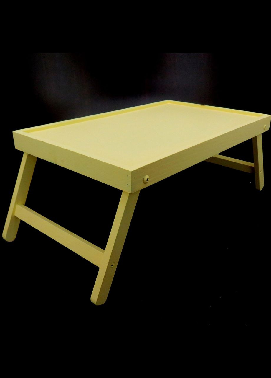 Столик-поднос для завтрака из дерева Мериленд лимонад (СТП-000251) No Brand (327866069)