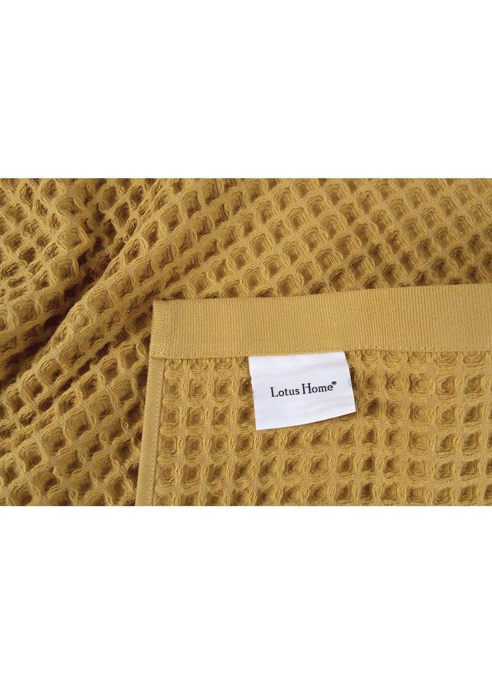 Lotus полотенце home - waffle mustard горчичный 50*90 горчичный производство -