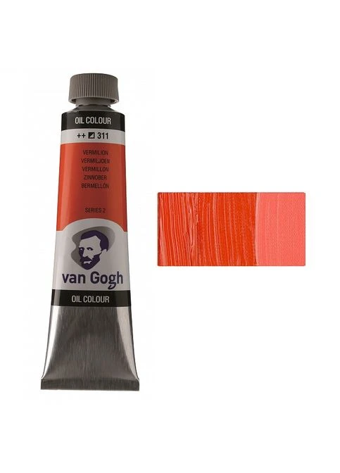 Фарба олійна VAN GOGH, (311) Кіновар, 40 мл, (1/3) Royal Talens (392422392)
